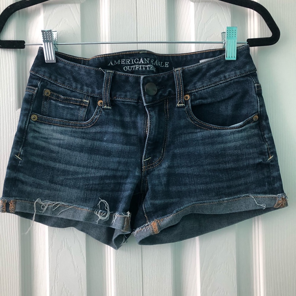 American eagle denim shorts